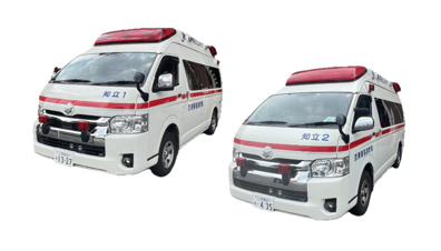 斜め2台