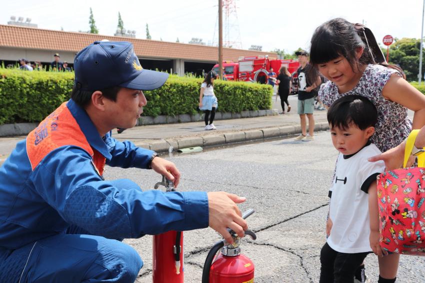 水消火器体験