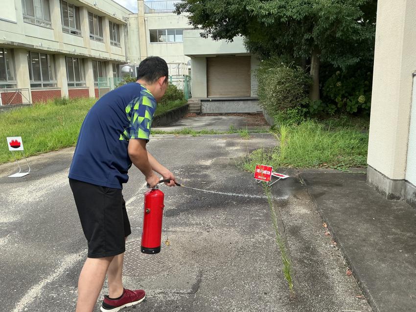 消火器体験