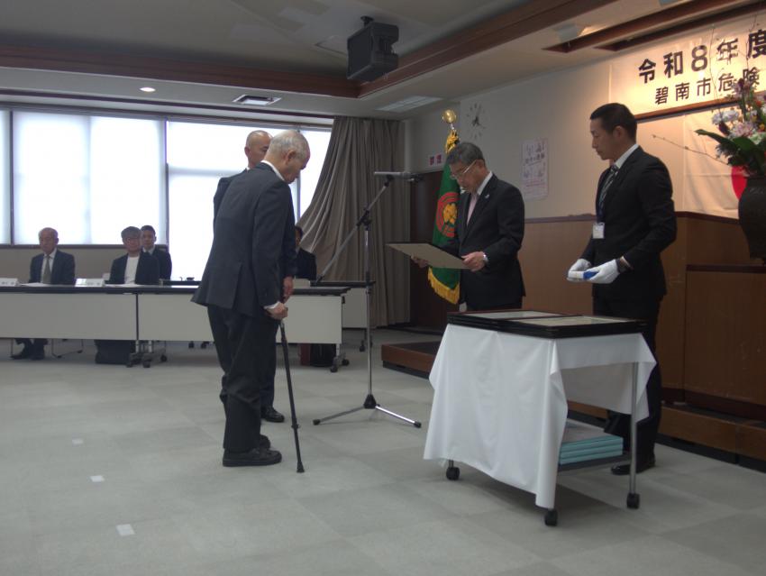 伝達表彰特別表彰