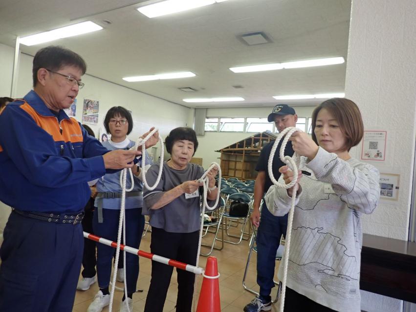 ロープ訓練