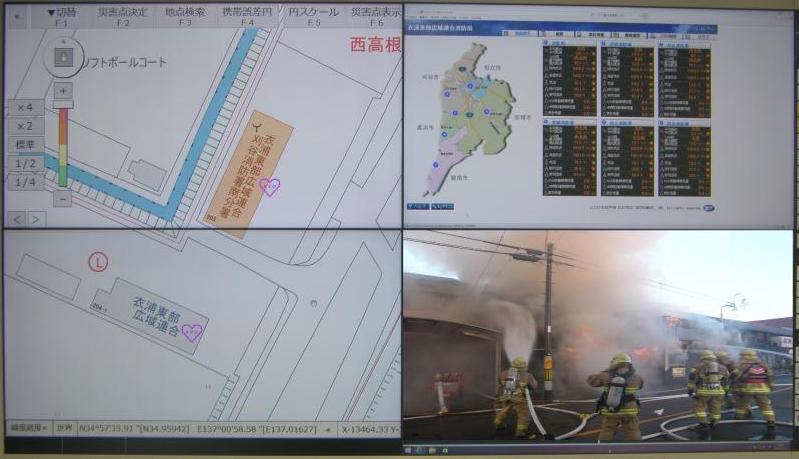 多目的情報表示盤画像